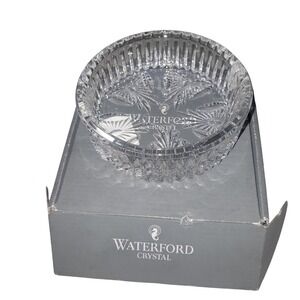 Waterford Crystal Best Wishes Wine Bottle Coaster Lead Crystal 40014681 New Box